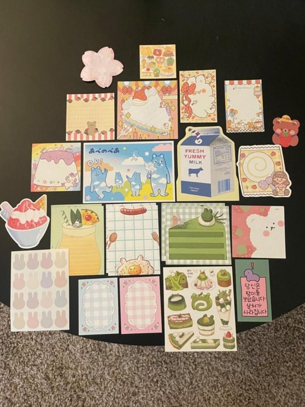 sweets stationary journaling set